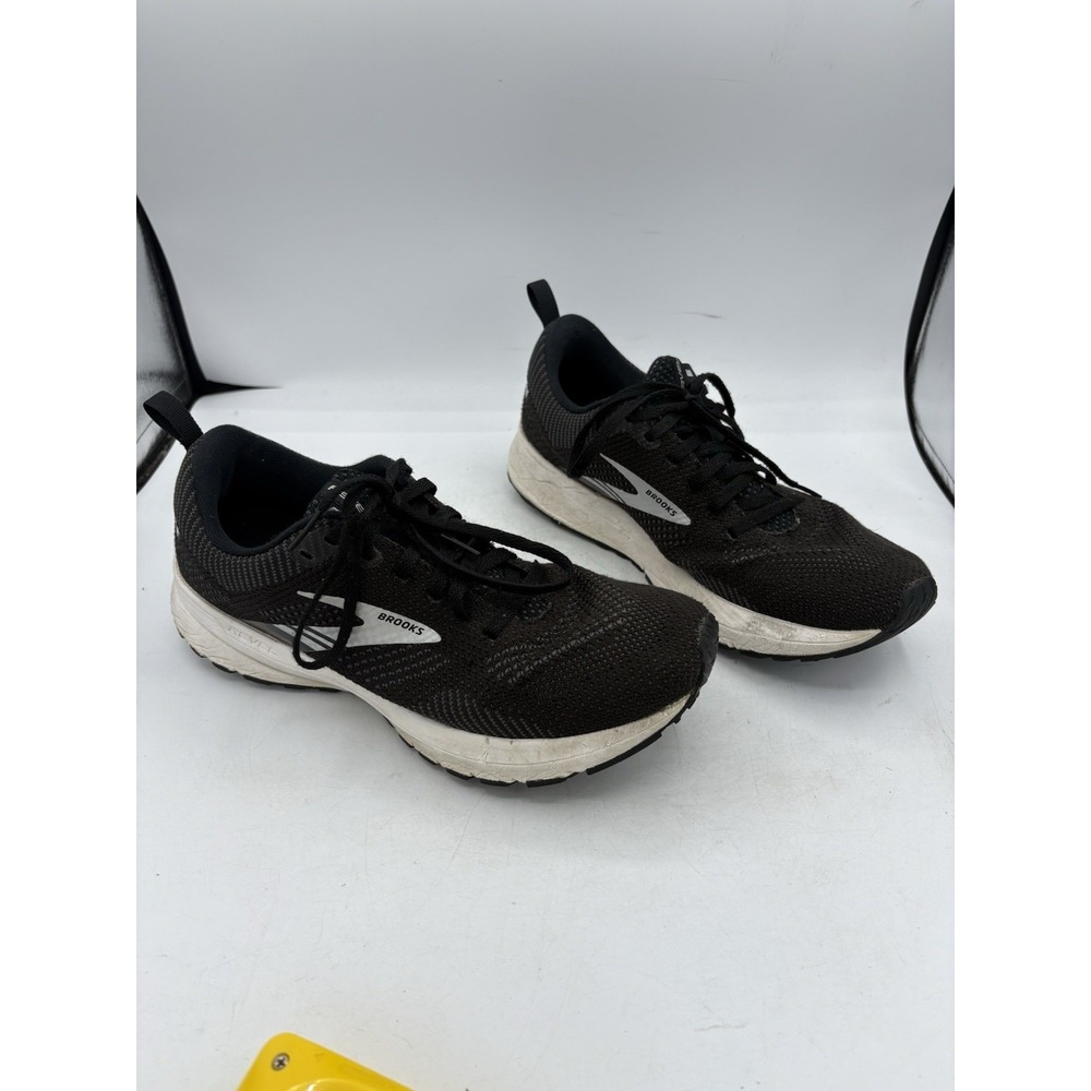 Brooks Shoes Womens Size 10 B Revel 5 Black Run Comfort Walk Athletic Sneakers